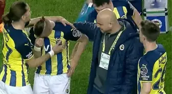 Maça devam edemedi! Fenerbahçe'nin yıldızı hüngür hüngür ağlayarak sahayı terk etti