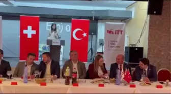 YTB Başkanı Eren, İsviçre Türk Toplumunun iftarına katıldı