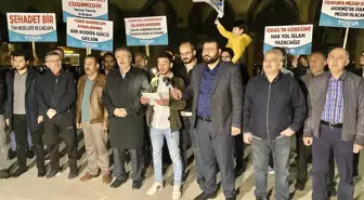 İsrail güçlerinin Mescid-i Aksa baskını Kırşehir'de protesto edildi