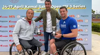 Kemal Şahin Open Tekerlekli Sandalye Tenis Turnuvası'nda şampiyonlar belli oldu