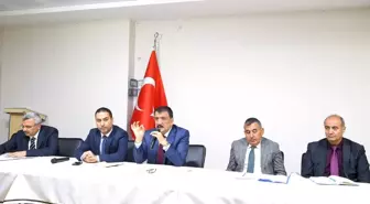 Başkan Gürkan, muhtarlarla bir araya geldi