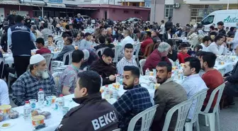 Emniyet mensupları vatandaşlar ile iftarda buluştu