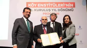 İmamoğlu ve Çalkaya, Aydınlana Onur Ödülü verdi