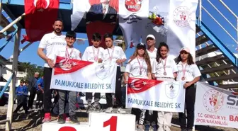 Pamukkale Belediyespor'dan 13 madalya