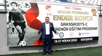 TFF -TÜFAD Efsane Futbolcu Ender Konca Grassroots-c Antrenör Eğitim Programı başladı