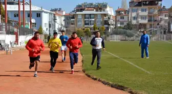 Güreşçiler Kumluca'ya hazırlanıyor