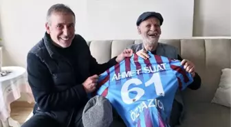 Trabzonspor efsanesi Özyazıcı'ya doğum günü sürprizi