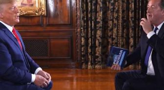 Trump, önce sunucuya 'Aptal' dedi, sonra da yayını terk etti