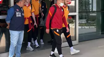 Galatasaray kafilesi İzmir'e geldi