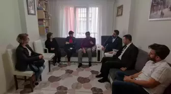 Kaftancıoğlu, Şehit Astsubay Şahin'in Ailesini Ziyaret Etti