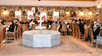 Şehit aileleri, iftar yemeğinde bir araya geldi