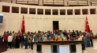 Dünya çocukları TBMM'de