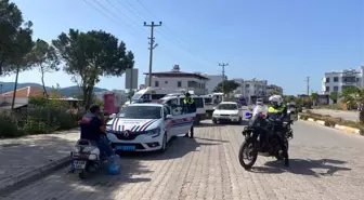 Jandarmadan motosikletlilere sıkı denetim