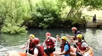 Nusaybin'de Rafting Okul Sporları Şampiyonası grup müsabakaları sona erdi