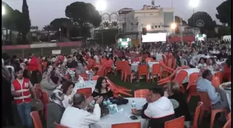 3 bin kişilik iftar yemeği düzenlendi