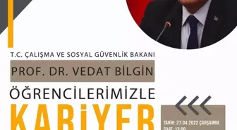 Bakan Bilgin, Bayburt Üniversitesi öğrencileriyle buluşuyor