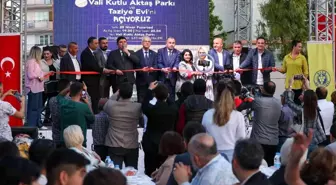 Buca'da Vali Kutlu Aktaş Parkı ve Taziye Evi açıldı