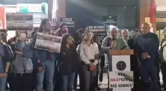 Gezi Davası'nda Verilen Mahkumiyet Kararları İzmir'de Protesto Edildi