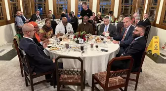 MÜSİAD ABD, Amerika Diyanet Merkezi'nde iftar verdi