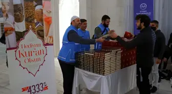 Türkiye Diyanet Vakfı 500 bin kişiye Kur'an-ı Kerim ulaştıracak