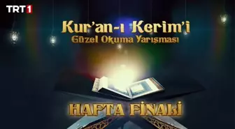 2022 TRT 1 Kuran okuma yarışması saat kaçta? 27 Nisan TRT 1 yayın akışı