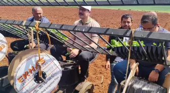 Kilis'e özgü Zabaran çeşidi patlıcanın dikimine başlandı