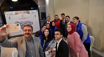 Vali Şıldak, genç sporcularla iftar yaptı