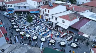 Ayvalık Belediyesi'nden 1500 kişilik dev iftar