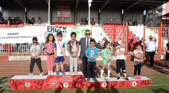 Erdek'te Küçükler Atletizm Festivali düzenlendi