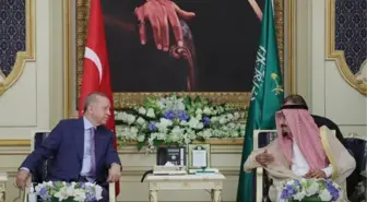 Erdoğan, Kral Salman ve Veliaht Prensle görüştü