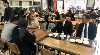 Kaymakam Memiş, öğrencilerle birlikte iftar yaptı