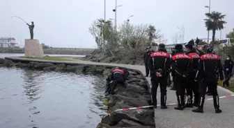 Samsun'da denizde erkek cesedi bulundu