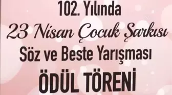 TBMM 23 Nisan Çocuk Şarkısı Yarışması'nda dereceye girenlere ödülleri verildi