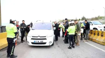 Bayram öncesi trafik denetimi