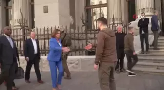 ABD Temsilciler Meclisi Başkanı Pelosi'den Kiev'e sürpriz ziyaret