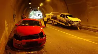 Karabük'te aynı tünelde iki ayrı kaza: 2 yaralı