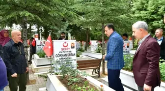 Milletvekili Tüfenkci ile Başkan Çınar'dan şehitlik ziyareti