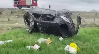 Son dakika haberleri! Devrilen otomobildeki 1 kişi öldü, 6 kişi yaralandı