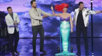 Katy Perry... CANLI YAYINDA YERE DÜŞTÜ!