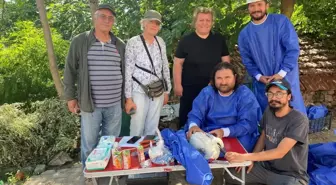 Yaren leyleğin halkalı yavrusu Bursa'ya geri döndü