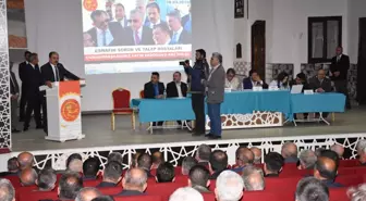 Karatay Belediye Başkanı, Ramazan Bayramı sonrası ilk mesai gününde belediye personeliyle bayramlaştı