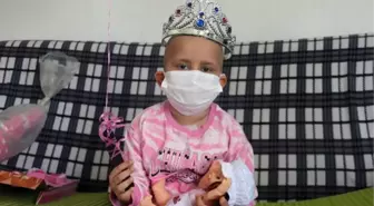 LÖSEV'den lösemi hastası Zeynep'e moral ziyareti