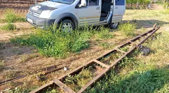 Manisa'da üzüm bağından hırsızlık yapan şüpheliler yakalandı