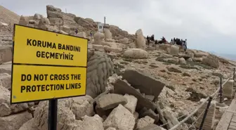 Nemrut Dağı'nda bayram yoğunluğu yaşandı