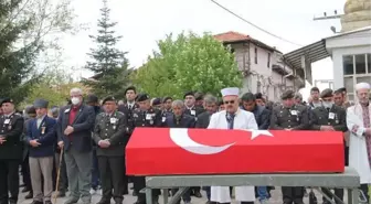 Ankara'da vefat eden Kore Gazisi Ömer Koçer, Çankırı'da toprağa verildi