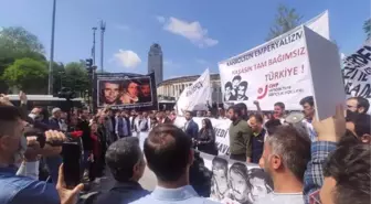 DENİZ GEZMİŞ VE ARKADAŞLARI DOLMABAHÇE'DE ANILDI