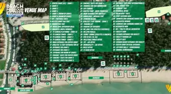 Kuşadası'nda plaj voleybolu için geri sayım başladı
