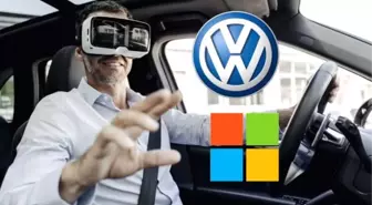 Microsoft ve Volkswagen ortaklığı ile otomobilde sanal gerçeklik!