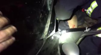 Son dakika haberleri | Otomobil takla atarak ağaca çarptı, 1 kişi hayatını kaybetti... O anlar kamerada
