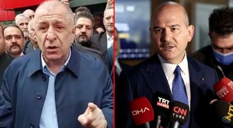 Bakanlığın önünde Ümit Özdağ'dan Soylu'ya yönelik dikkat çeken sözler: İkimizden biri ölene kadar bu iş devam edecek